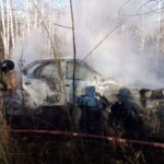 Возгорание автомобиля ликвидировали спасатели Управления